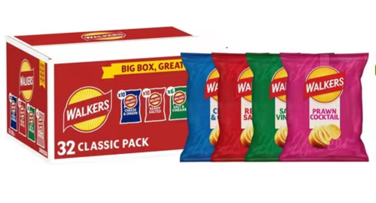 Walkers products available from Megamix Imports Belize